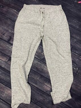 Max & Mia Heather Gray Drawstring Jogger Pants - Comfortable Everyday Bottoms
